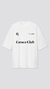 Remera Oversize Caraca Club Blanca