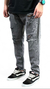 Jeans Gris Roturas - comprar online