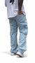 Nuego Baggy Cargo Celeste - caracaindumentaria