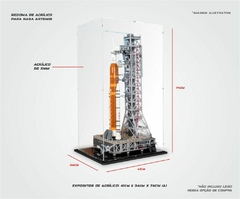 Redoma Acrílica Premium para LEGO NASA Artemis