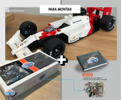 Mclaren MP4/4 de Blocos de montar (Com peças avulsas para montagem)