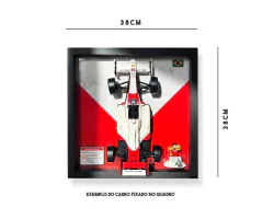 Quadro + Carro (para montar) Mclaren MP4/4 Senna Lego - comprar online