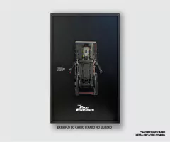Quadro para Dodge Charger R/T Lego de Fibra de Carbono