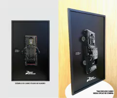 Quadro para Dodge Charger R/T Lego de Fibra de Carbono na internet