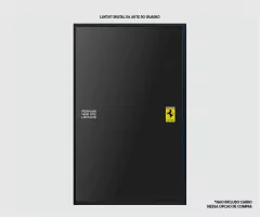 Quadro Ferrari 488 GTE Lego - Fibra de Carbono na internet