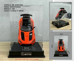 Cúpula de acrílico para miniaturas de ferro / Escala 1:18 - Funparts