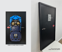 Quadro Bugatti Chiron Lego - Fibra de Carbono na internet