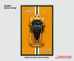Quadro Mclaren P1 Lego (modelo 03)