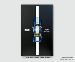 Quadro Mustang GT 1960 Lego - Fibra de Carbono