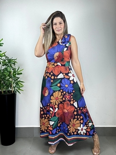 VESTIDO BARBARA NULA MANGA - Linda Moça Store