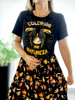 VESTIDO DANI COM MANGA - Linda Moça Store