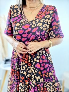 VESTIDO VIVI MANGA CURTA - loja online