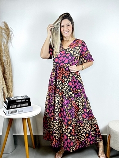 VESTIDO VIVI MANGA CURTA - comprar online