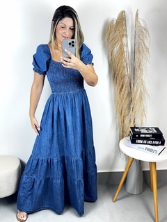 VESTIDO JEANS YASMIM - loja online