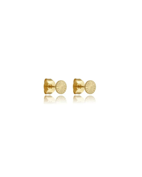 Brinco Fixo Sunny - Dourado - Banho de Ouro 18K - comprar online