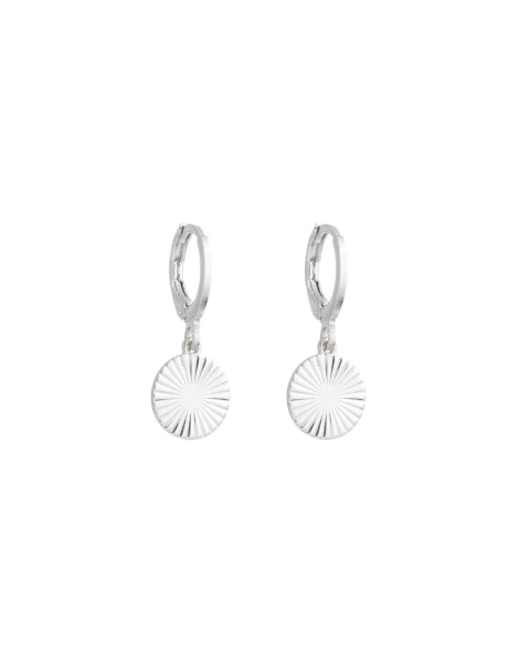 Argola Sunny - Prateado - Banho de Ródio - comprar online