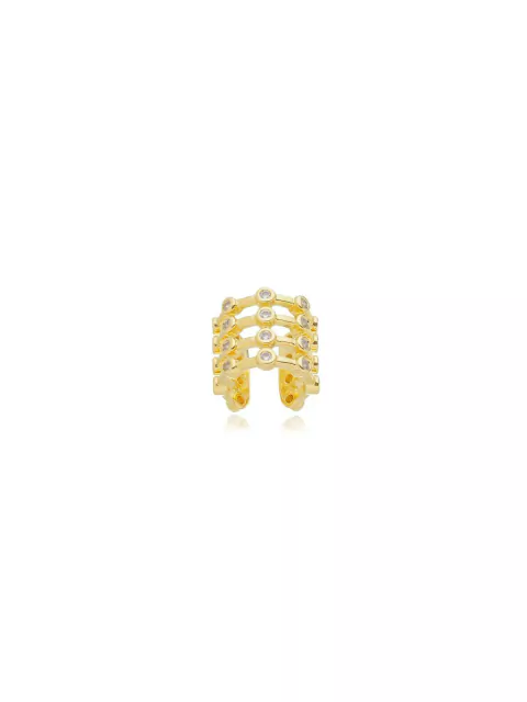 Piercing de Pressão Celeste - Dourado - Banho de Ouro 18K
