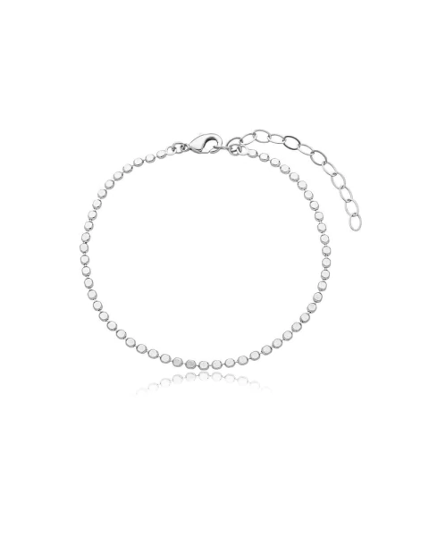 Pulseira Dots - Prateado - Banho de Ródio - comprar online