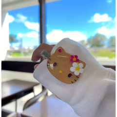 Pinzas X2 hello kitty bronceada - comprar en línea