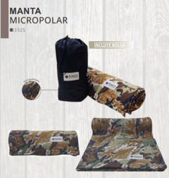 Manta Micropolar Camuflada