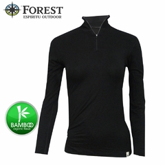 MEDIA POLERA CON CIERRE DAMA BAMBOO