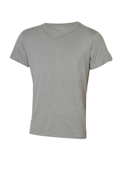 Remera escote V bamboo - comprar online