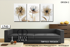 LT43 - Flores delicadas - comprar online