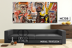 MC108 - Arte urbano Basquiat