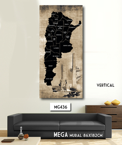 MG436 - Mapa Argentina