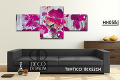 MN05 - Flores abstractas - comprar online