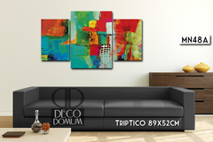 MN48 - Abstracto colorido - comprar online