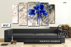 NP47 - Flores abstractas - comprar online