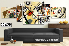 P242 - Abstracto Kandinsky - comprar online