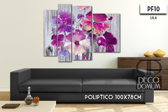 PF10 - Flores abstractas - comprar online