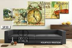 SP30 - Reloj libro vintage