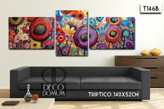 T146 - Flores coloridas - comprar online