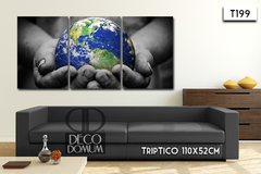 T199 - Manos con mundo