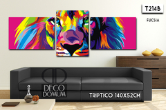 T214 - Leon Pop art - tienda online