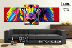 T214 - Leon Pop art - comprar online