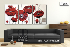 T26 - Flores rojas - comprar online