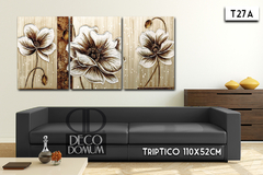 T27 - Flores delicadas - comprar online