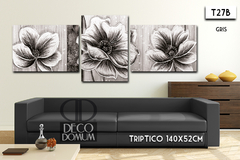 T27 - Flores delicadas - comprar online