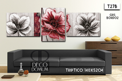 T27 - Flores delicadas - DECODOMUM