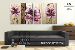 T27 - Flores delicadas - DECODOMUM