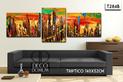 T284 - Pintura ciudad - comprar online