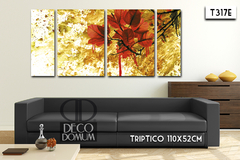 Imagen de T317 - Flores modernas