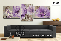 T359 - Flores lilas - comprar online