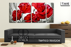 T360 - Flores rojas - tienda online