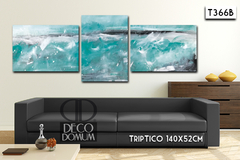 T366 - Abstracto celeste - comprar online