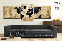 T505 - Mapa Moderno Personalizado